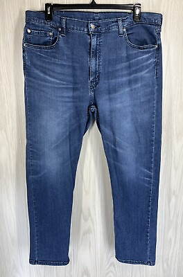 #ad Levi#x27;s 502 Tag 40x32 Fits 40x29 Taper Leg Stretch Mid Rise Jeans Medium Wash $21.87