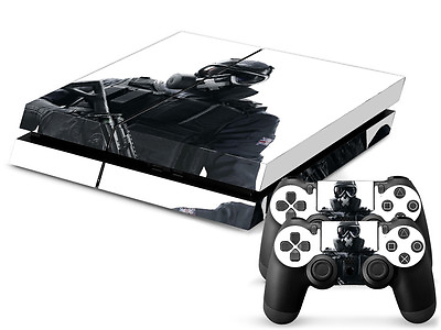 #ad Sony PS4 PLAYSTATION 4 Skin Design Sticker Screen Protector Set Soldier Motif $20.08