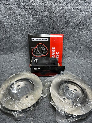 #ad A Premium 13.58 inch 345mm Front Vented Disc Brake Rotors $96.59