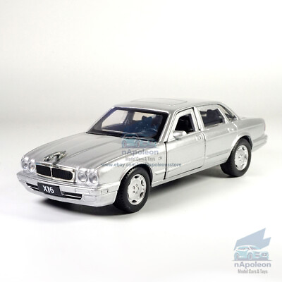 #ad 1:36 Jaguar XJ6 Model Car Alloy Diecast Collection Kids Gift Toy Vehicle Silver $23.46