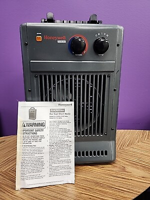 #ad Honeywell HZ 2110 Heat Giant Portable Electric Heater All Metal w Thermostat $71.22