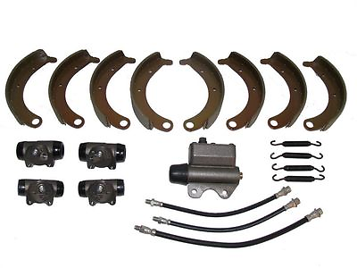 #ad Deluxe Brake Kit with Shoes Master Wheel Cylinders 1940 Plymouth P9 P10 NEW $599.99