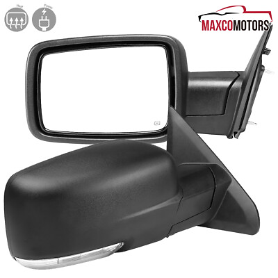 #ad Side Mirror For 2009 2012 Dodge Ram 1500 Power HeatedLED Signal View LeftRight $176.68