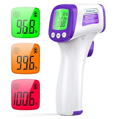 #ad NON CONTACT Thermometer Forehead Body Infrared Medical Laser Digital Display FDA $39.99