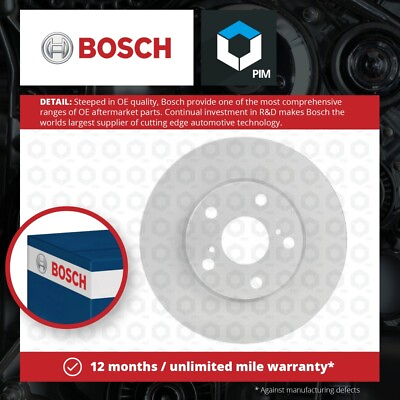 #ad 2x Brake Discs Pair Vented Front 277mm 0986479A62 Bosch Set 4351202330 BD2133 GBP 64.15