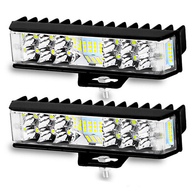 #ad 2pc 6quot; LED Work Light Flood Spot Combo Pods Offroad Truck SUV Driving Fog Light $27.43