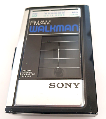 #ad Vintage Sony Walkman FM AM Stereo Cassette Player WM F41 Radio Works Tape Doesnt $62.95