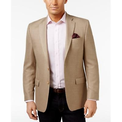 #ad Ralph Lauren Men#x27;s Classic Fit Tan Suit Jacket 38R $37.80