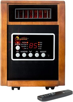 #ad Dr Infrared Heater DR 998 1500W Space Heater with Humidifier Oscillation F... $210.06