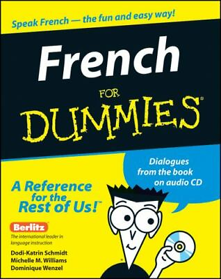#ad French for Dummies With CD Audio $5.57