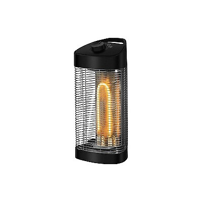 Oscillating Portable Infrared Electric Outdoor Heater Black EnerG $58.99