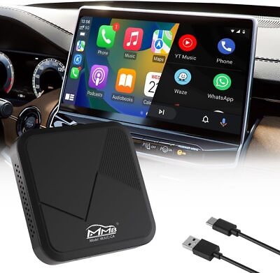#ad The Magic Box Wireless Apple CarPlay Android Auto Adapter 2 in 1 Dual Channel $35.50
