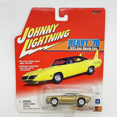 #ad Johnny Lightning Heavy 70 1970’s Best Muscle Cars 1:64 1970 Chevy Camaro RS 2001 $11.95