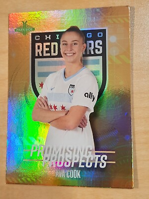 #ad Ava Cook 2022 Parkside NWSL Promising Prospects Orange Rookie RC Red Stars $4.50