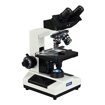 #ad OMAX 40X 1000X Binocular Lab Compound Replaceable LED Biological Microscope $282.99