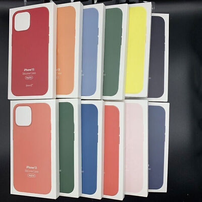 #ad For iPhone 13 Pro Max 13 Pro 13 New Original Silicone Phone Case with MagSafe $17.21