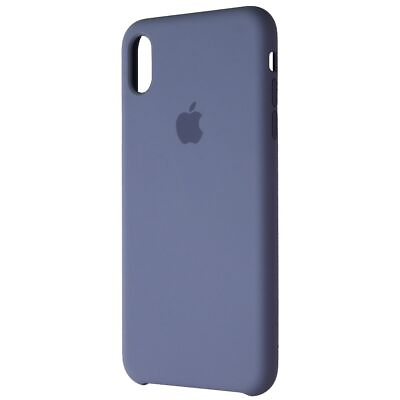 #ad Apple Official Silicone Series Case for Apple iPhone Xs Max Lavender Gray $16.45