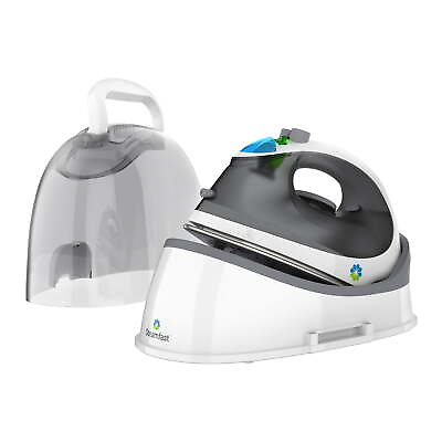 #ad Portable Cordless Steam Iron with Carrying Case White $36.81