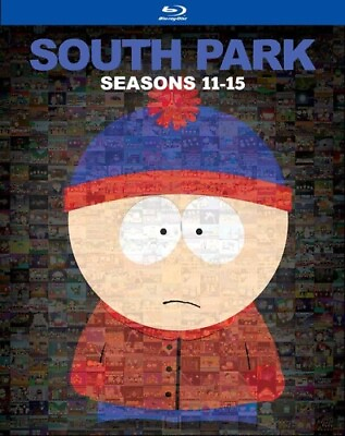 #ad #ad South Park: Seasons 11 15 New Blu ray Boxed Set Dolby Repackaged Subtitle $39.76