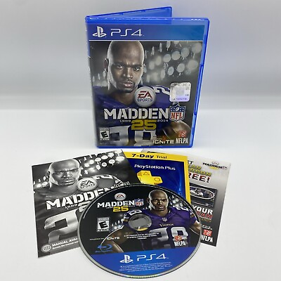 #ad Madden NFL 25 Sony PlayStation 4 2013 $14.95