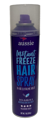 #ad Aussie Instant Freeze Hairspray 24 Hour Extreme Hold 7oz ORIGINAL Formula $26.49