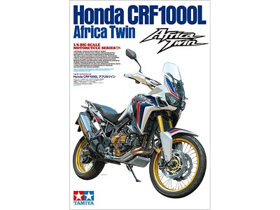 #ad Tamiya 1 6 Motorcycle Series No.42 Honda CRF1000L Africa Twin plastic model F S $190.96