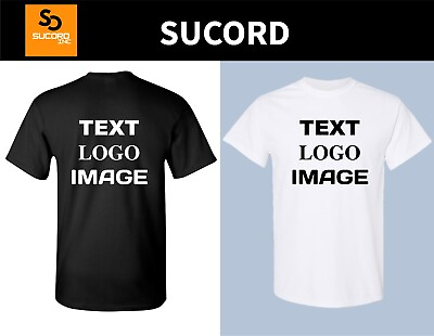 #ad Custom T Shirt Add your own logo or Text Gildan 5000 $19.50