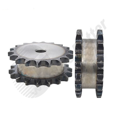 #ad 12 25 Teeth 12A Sprocket 45# Steel Double Strand Flat Sprocket Tooth Quenching $47.09