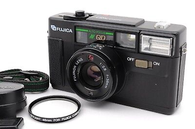 #ad Mint Fuji Fujica Auto 7 QD 35mm Film Camera 38mm F2.8 Fujinon From Japan #107 $64.99