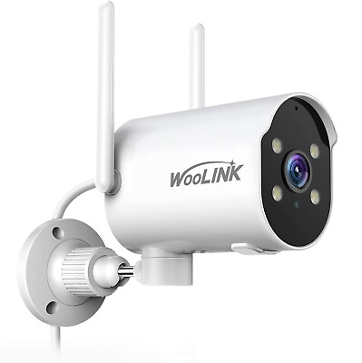 #ad 4MP Wireless WiFi Security Camera Outdoor Bullet IP Camera Color Night Vision $23.99