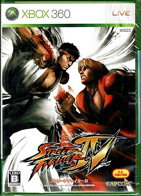 #ad Super Street Fighter IV Xbox 360 Brand New Japanese Version $40.37