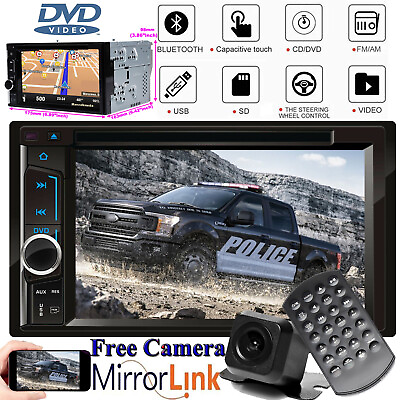 #ad Fit Ford Expedition Edge Explorer Car CD DVD Player Stereo MirrorLink GPSCamera $100.69