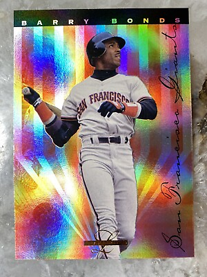 #ad *** #x27;90s Vintage *** 1995 Leaf Limited Barry Bonds #11 Foil Baseball Card *** $8.85