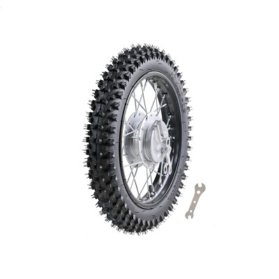 #ad 12quot; Front Drum Brake Wheel 60 100 12 Tyre Rim 1.4x12 Pit Dirt Bike CRF50 XR50 AU $99.45