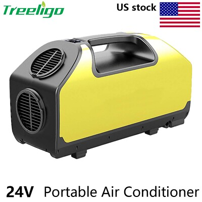 #ad 24V Electric Portable Air Conditioner Outdoor Mini Tent Camping Air Conditioning $629.99
