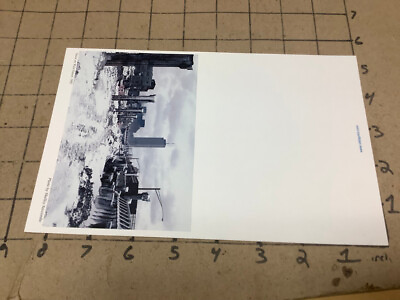 #ad SHELEY SECCOMBE photo card unfolded Snow on West Street TWIN TOWER $49.72