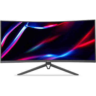 #ad Acer 34quot; Widescreen Gaming Monitor 3440x1440 165Hz 21:9 300Nit HDMI DisplayPort $229.99