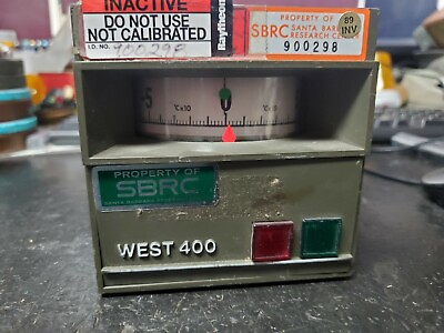 #ad WEST CONTROL SOLUTIONS 400 P402 TEMPERATURE CONTROLLER Tested OK ±15 deg C $14.00