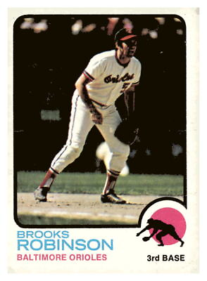 #ad 1973 TOPPS #90 Brooks Robinson $2.99
