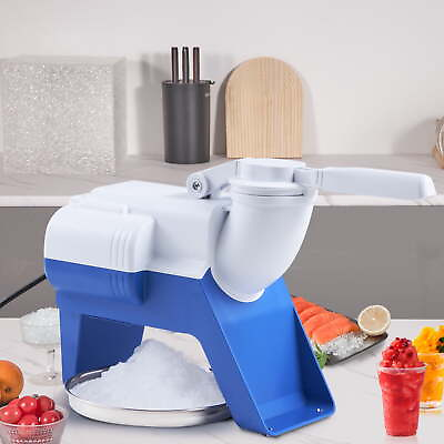 #ad Electric Ice Crusher Machine 176lbs Hr Snow Cone Maker Shaved Ice 220W $35.99