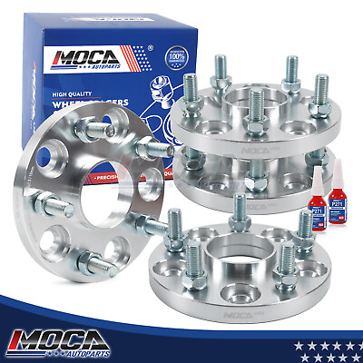#ad 4pcs Silver Wheel Spacers 5x114.3 5x4.5quot; 60.1mm for Toyota Camry Corolla Lexus $56.80