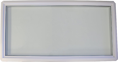 #ad 24 X 48 Double Pane Window Insulated Tempered Clear Glass Low E Picture Window $379.80
