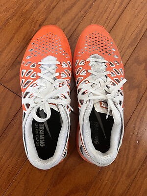 #ad Size 11 Nike Train Speed 4 orange and white $35.00