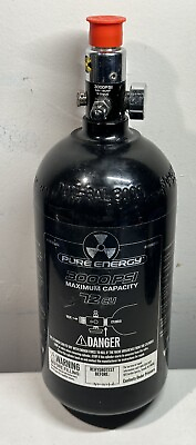 #ad Pure Energy Paintball 3000 PSI 72CU Empty C02 Canister Tank B5 $29.99