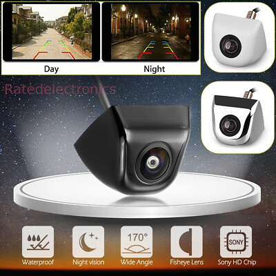 #ad Car Reverse Camera Parking Backup Rear View Cam HD Night Vision Waterproof 170° $11.69