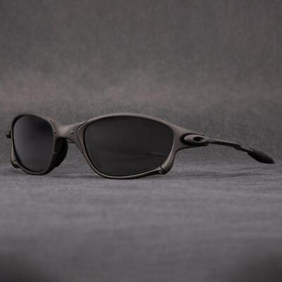 #ad X metal Juliet Cyclops Sunglasses Ruby Polarized Lenses Titanium Goggles Uv400 $15.49