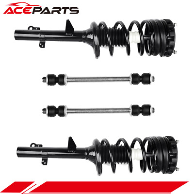 #ad 4PCS Complete Struts Sway Bar Links For Ford Taurus 96 07 Mercury Sable 95 05 $153.32