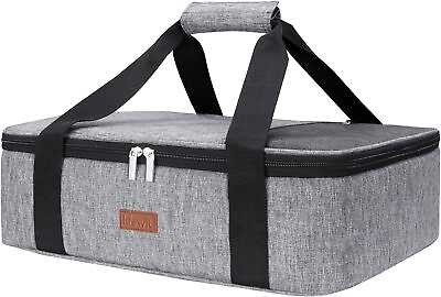 Lifewit Insulated Casserole Carrier for Food Casserole Dish Carrying Case $19.99