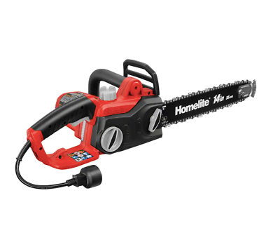 #ad Homelite 14 in. 9 Amp Electric Chainsaw $49.00