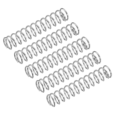 #ad Uxcell Compression Spring 5Pcs 304 Stainless Steel 10Mm OD 1Mm Wire Size $8.38